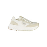 BLAUER White Polyurethane Women Sneaker - Stylish Comfort