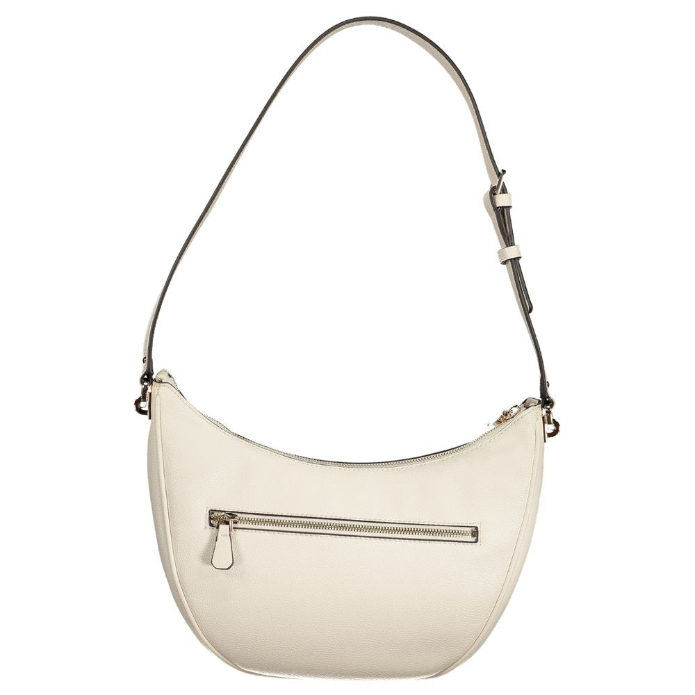 Guess Jeans Calebria White Handbag for Women - Élégante et Durable