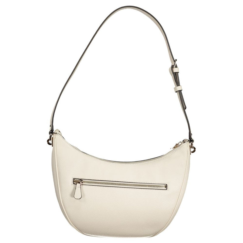 Guess Jeans Calebria White Handbag for Women - Élégante et Durable
