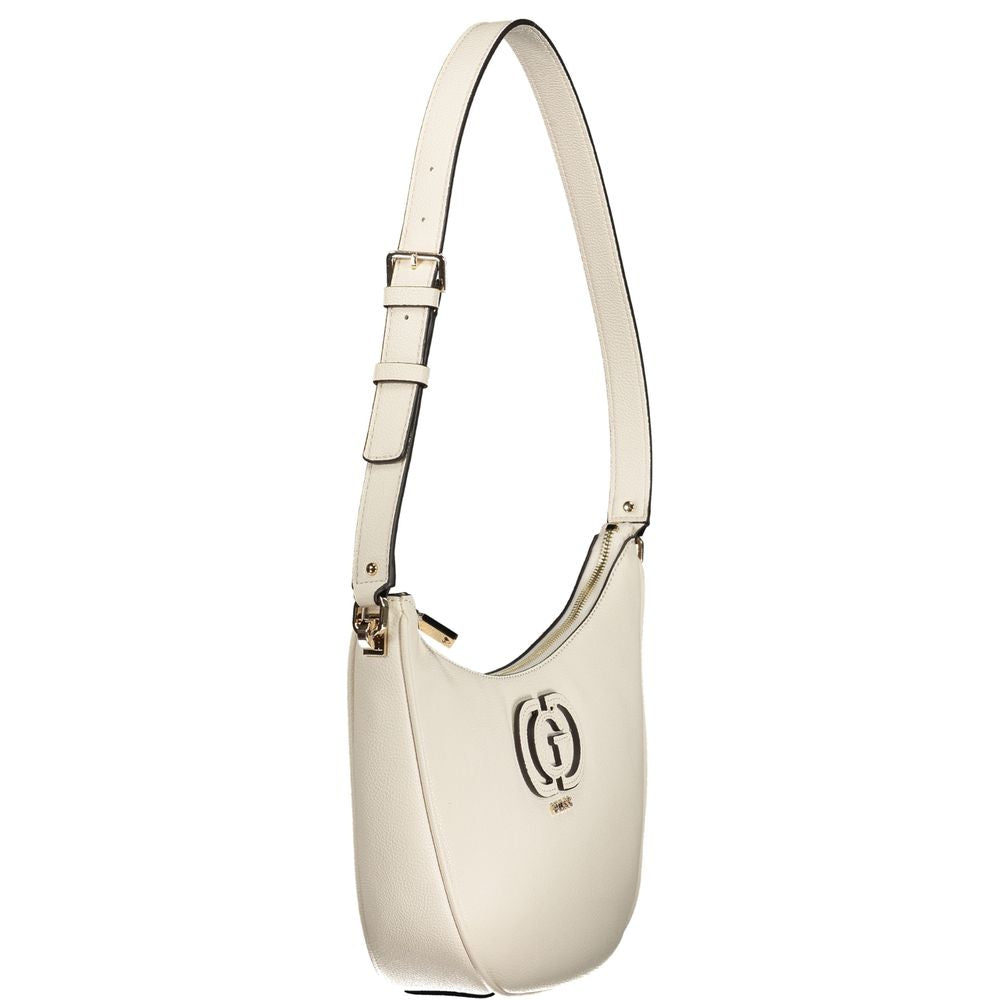 Guess Jeans Calebria White Handbag for Women - Élégante et Durable