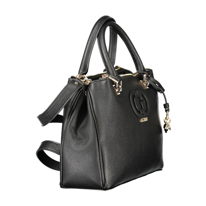 Guess Jeans Black Polyethylene Calibra Handbag for Women