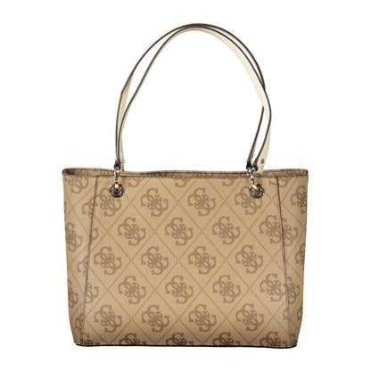 Sac à main Guess Jeans beige en polyéthylène pour femme