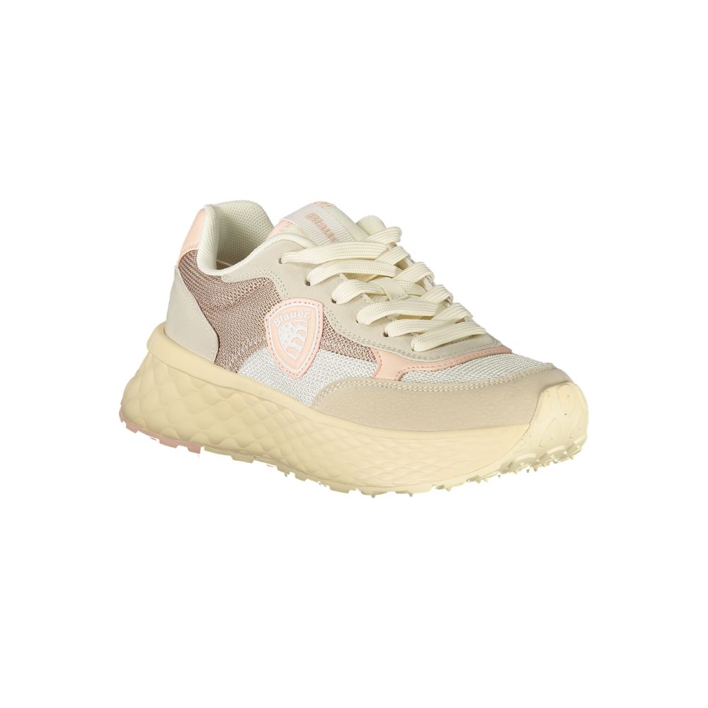 Sneaker femme en polyester beige de Blauer