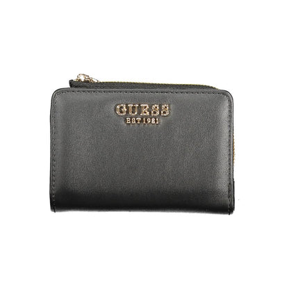 Portefeuille Guess Jeans en polyéthylène noir pour femme