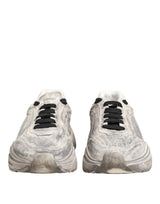 Dolce & Gabbana White Daymaster Low Top Sneakers for Men
