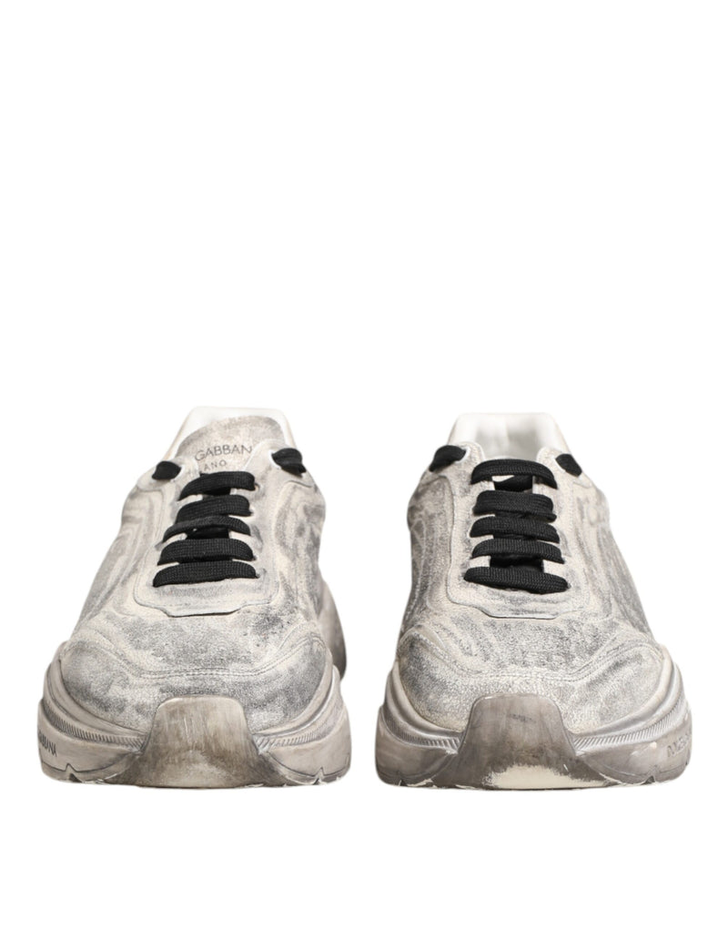 Dolce & Gabbana White Daymaster Low Top Sneakers for Men