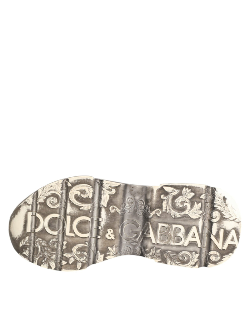 Dolce & Gabbana White Daymaster Low Top Sneakers for Men