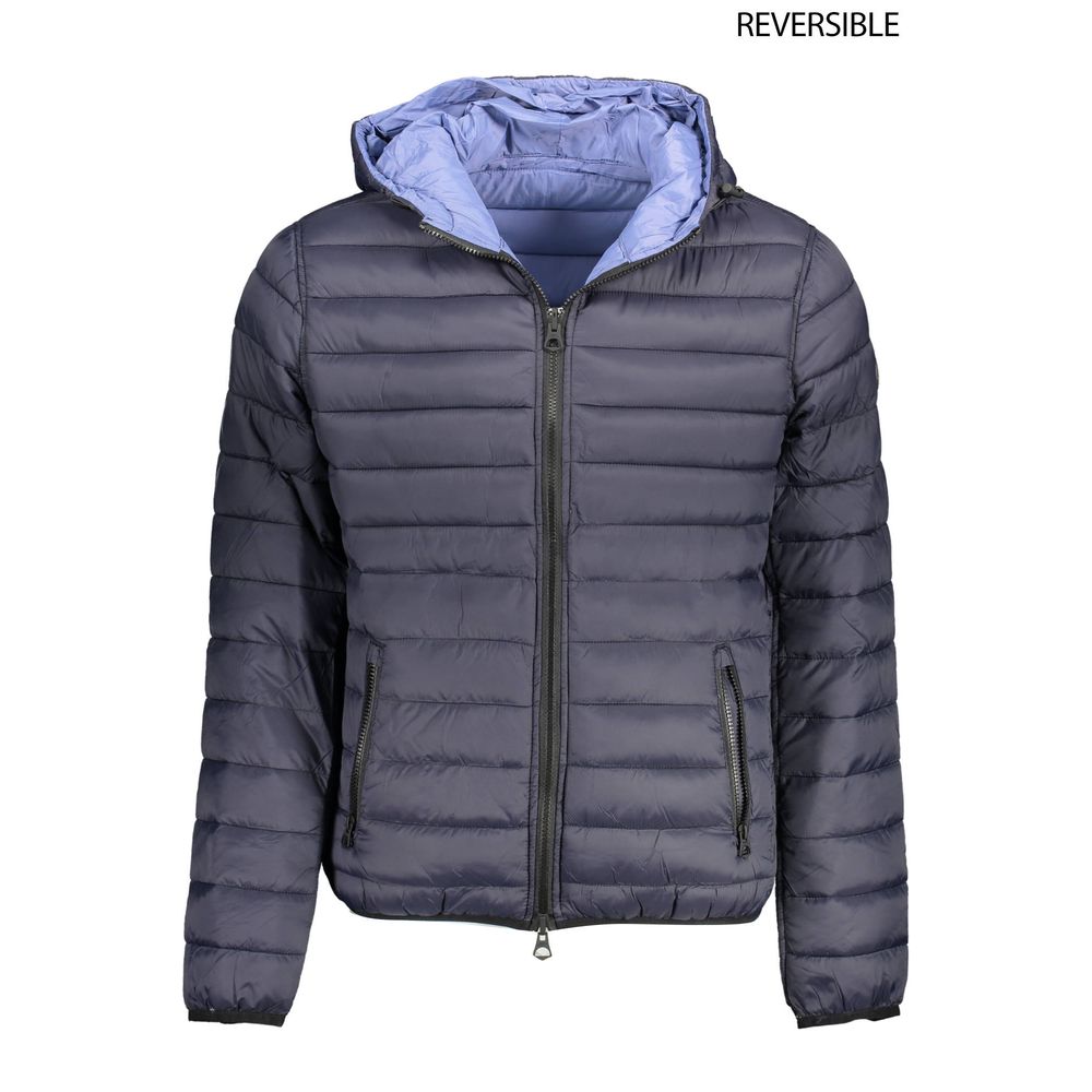 U.S. POLO ASSN. Veste réversible en nylon bleu