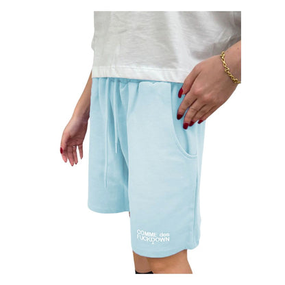 Short en coton bleu Comme Des Fuckdown