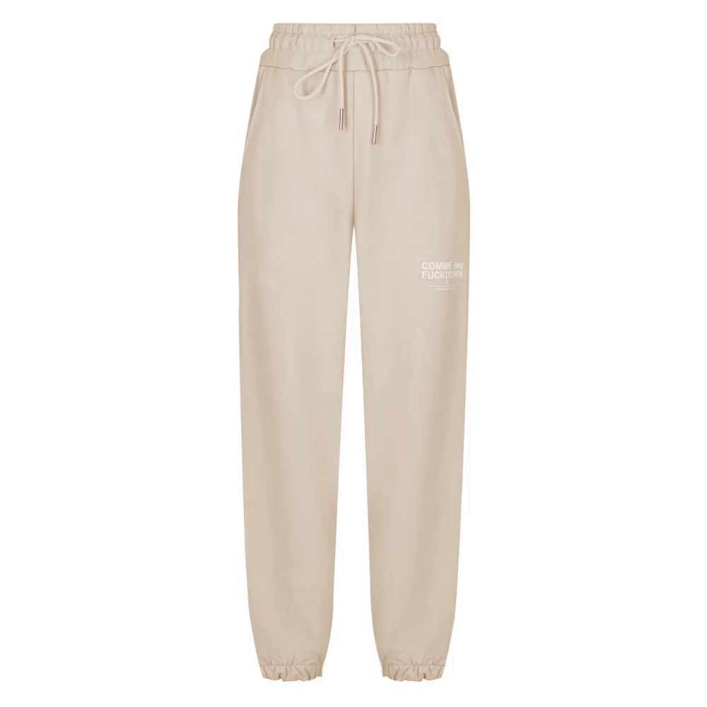 Comme Des Fuckdown beige katoenen jeans &amp; broek