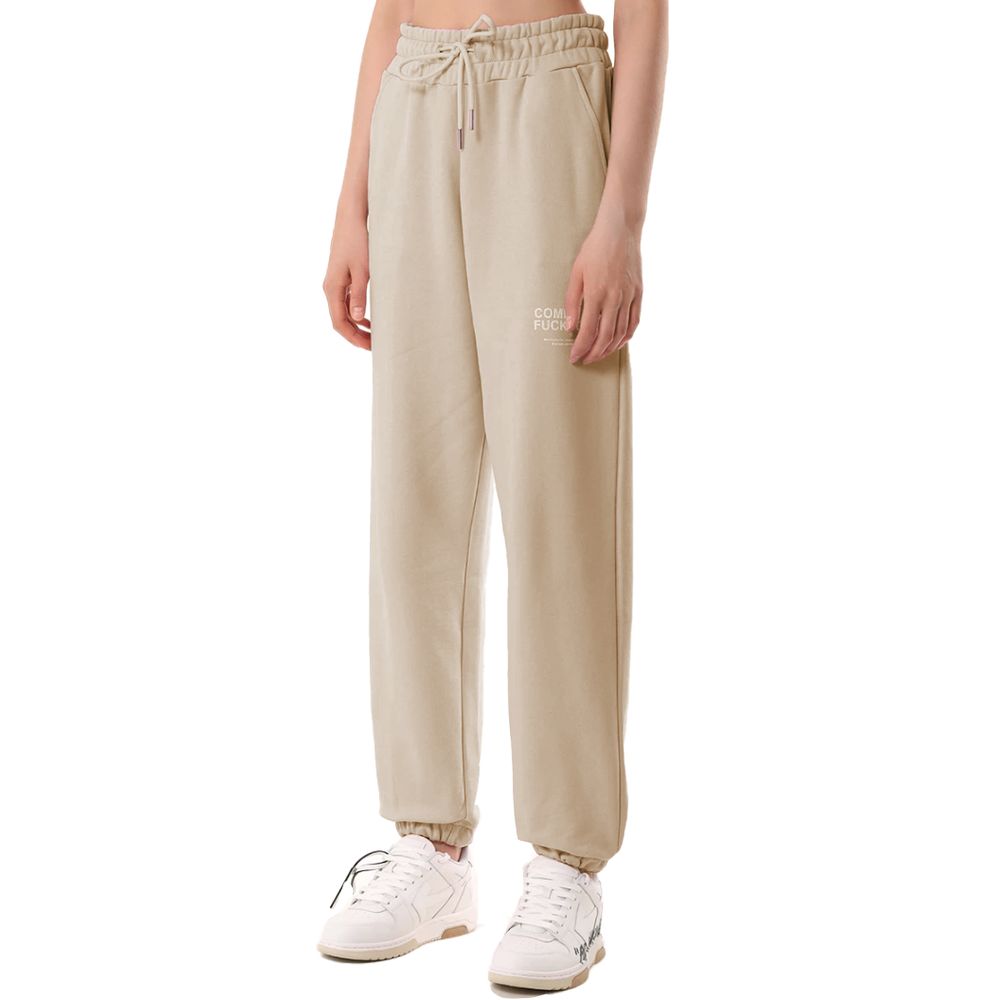 Comme Des Fuckdown beige katoenen jeans &amp; broek