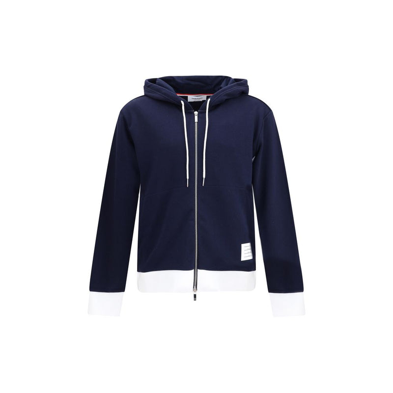 Thom Browne Cotton Hoodie - Iconic Style and Comfort