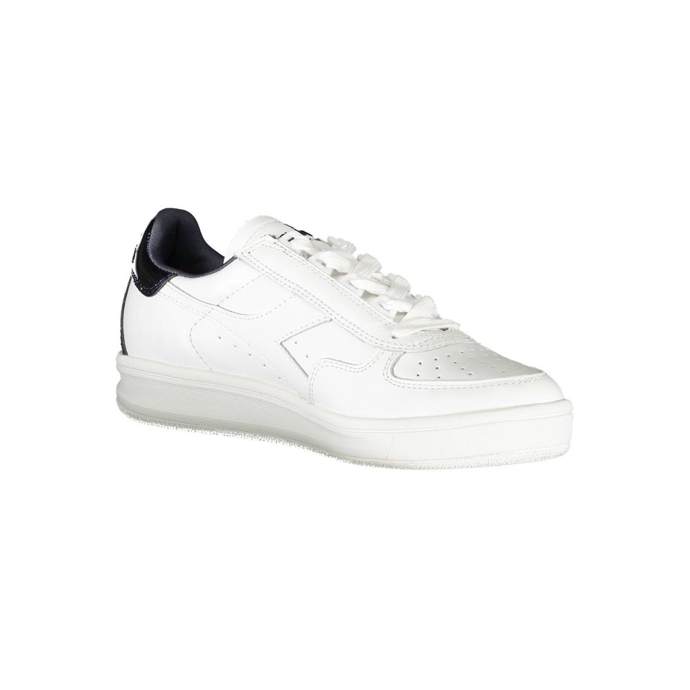 Diadora White Fabric Sneaker - Élégance et Confort