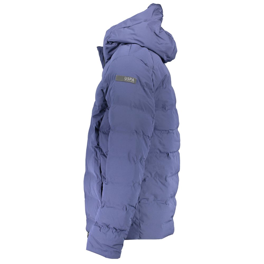 U.S. POLO ASSN. Veste Bleue en Polyamide pour Homme