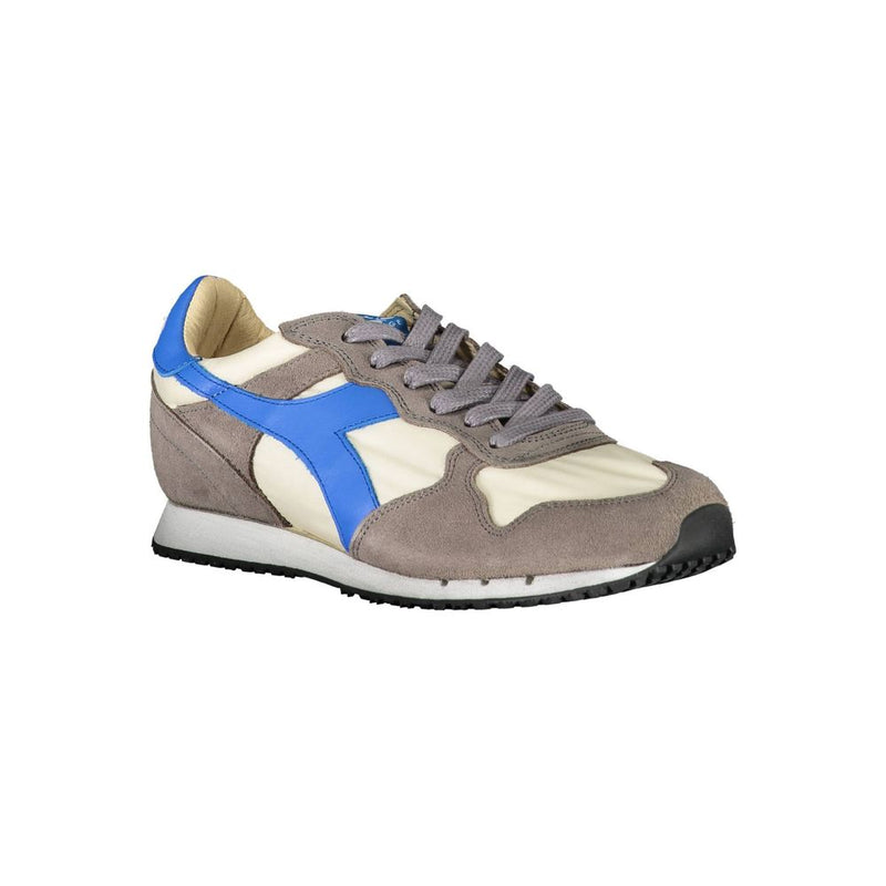 Diadora Gray Fabric Sneaker - Confort et Style au Quotidien