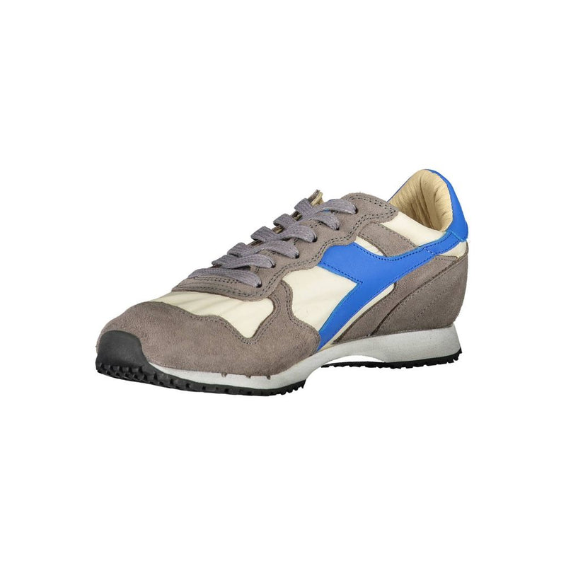 Diadora Gray Fabric Sneaker - Confort et Style au Quotidien