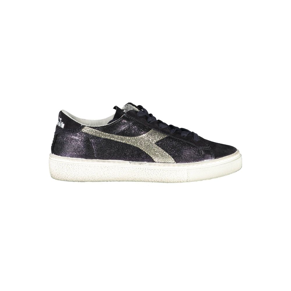 Diadora Black Fabric Sneaker - Confort et Élégance au Quotidien