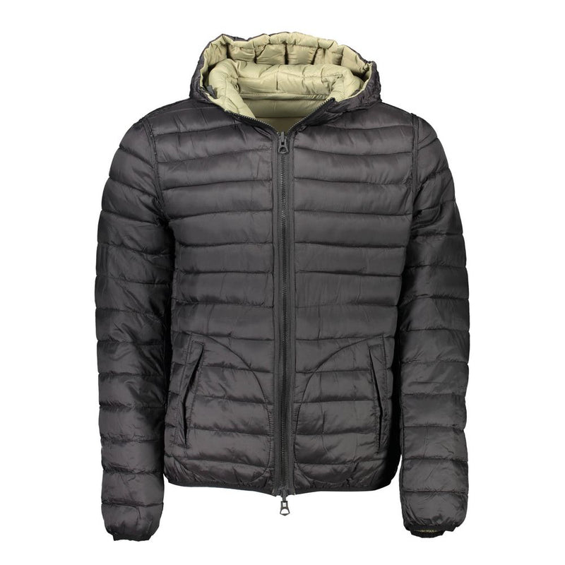 U.S. POLO ASSN. Green Nylon Men Jacket - Reversible & Versatile