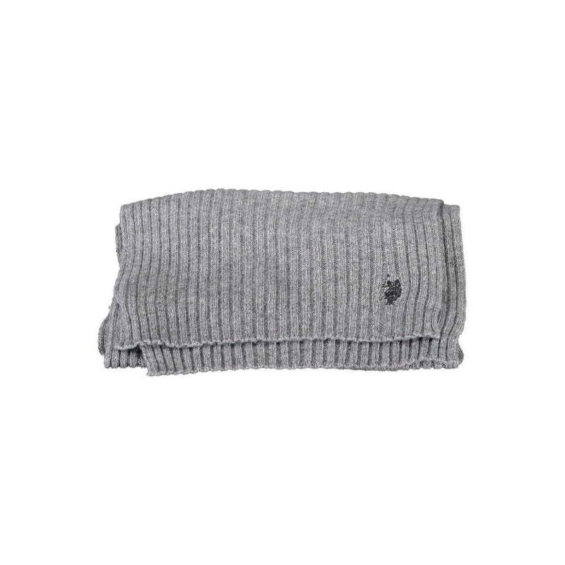 Écharpe en Laine Grise U.S. POLO ASSN.