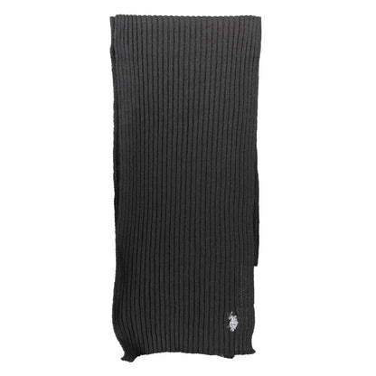 Écharpe en laine noire US POLO ASSN.