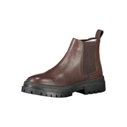 Botte en cuir marron Levi's pour homme