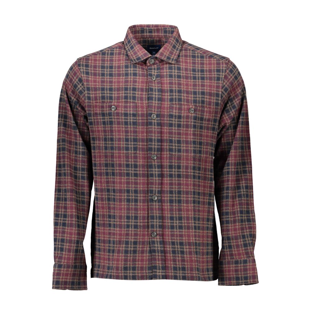 Gant Brown Cotton Shirt - Élégance et Confort