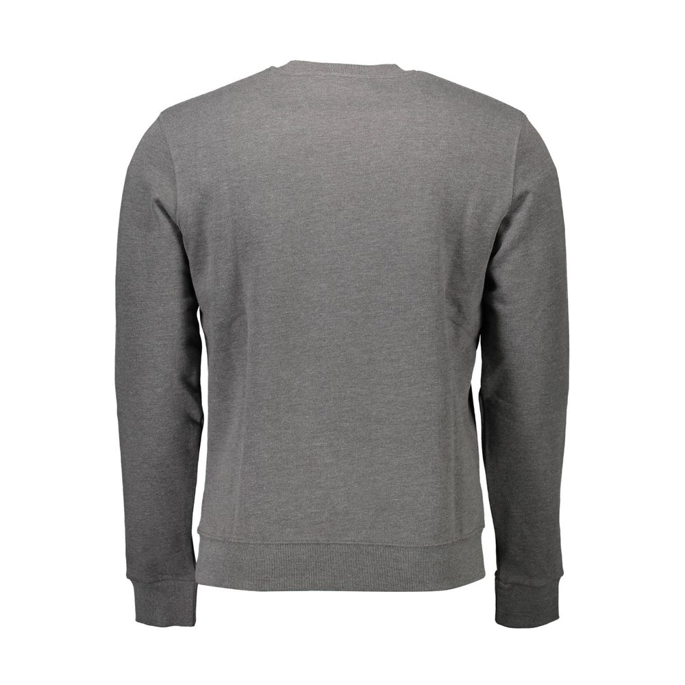 U.S. POLO ASSN. Gray Cotton Men Sweater - Stylish Comfort