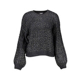 Desigual Black Polyester Sweater - Élégance et Confort pour Femmes