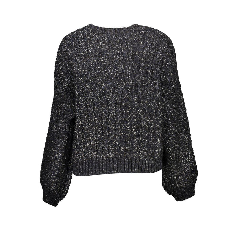 Desigual Black Polyester Sweater - Stylish Comfort for Women