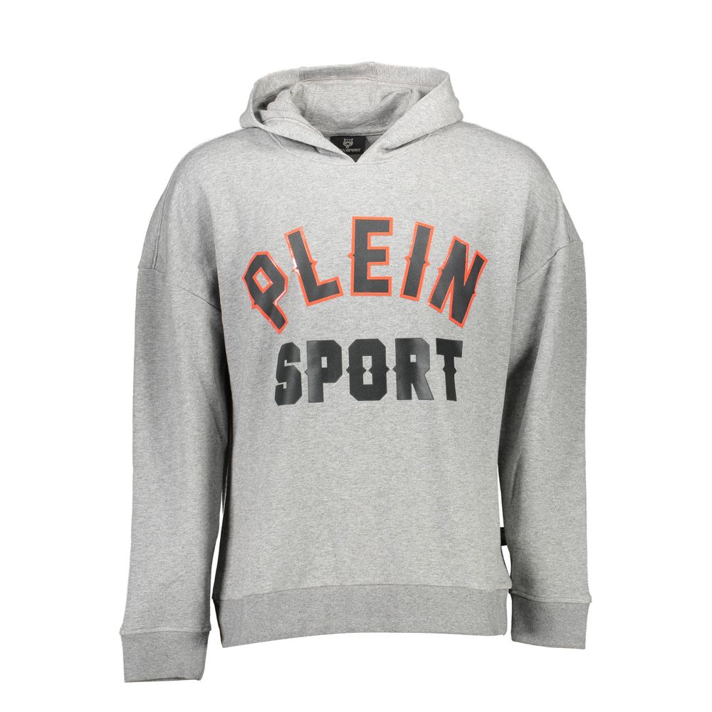 Plein Sport Grigio Sweatshirt en Coton pour Homme