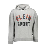 Plein Sport Grigio Sweatshirt pour Hommes en Coton
