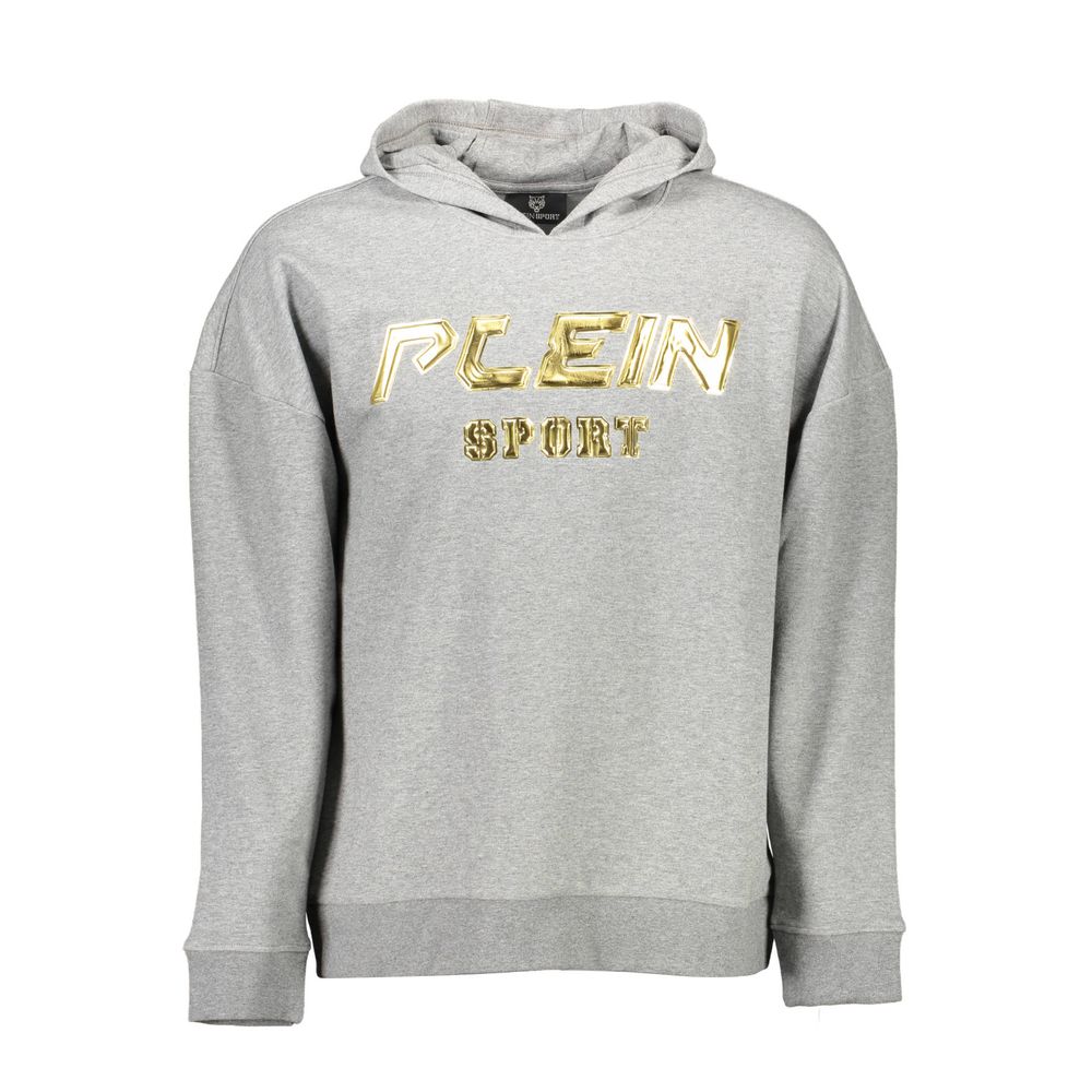 Plein Sport Grigio Sweatshirt à Capuche pour Homme