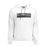 Pull Homme Cavalli Class en Coton Blanc