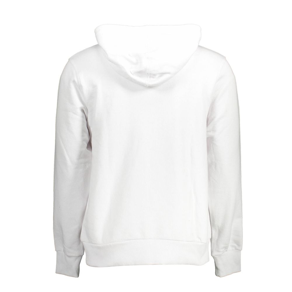 Pull Homme Cavalli Class en Coton Blanc