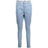 Levi's Blue Cotton Women's Super Skinny Jeans - Perfect Fit