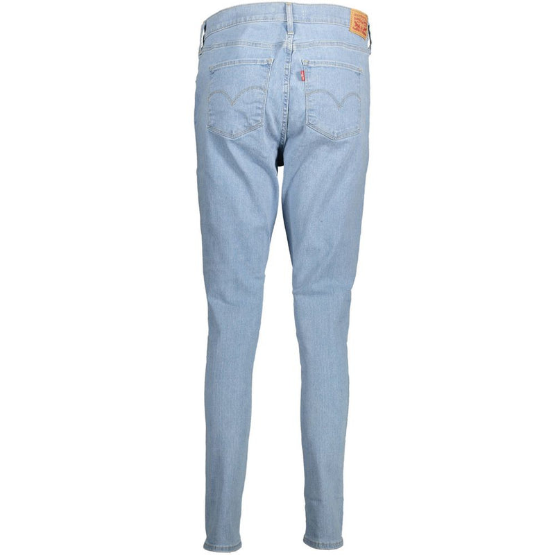 Levi's Blue Cotton Women's Super Skinny Jeans - Perfect Fit