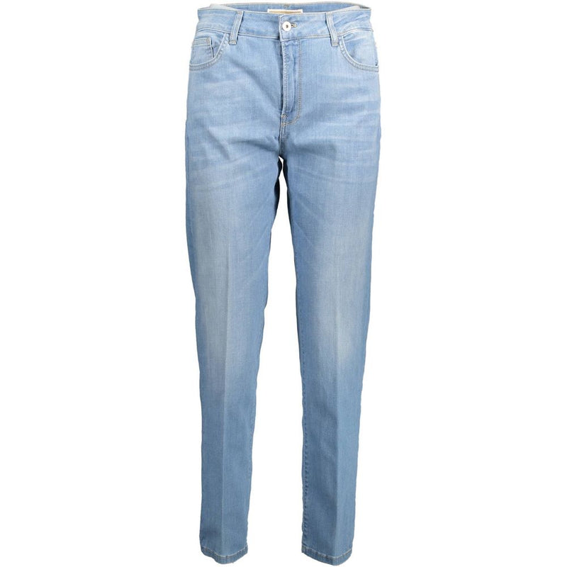 Kocca Jeans Femme en Coton Bleu - Élégance et Confort