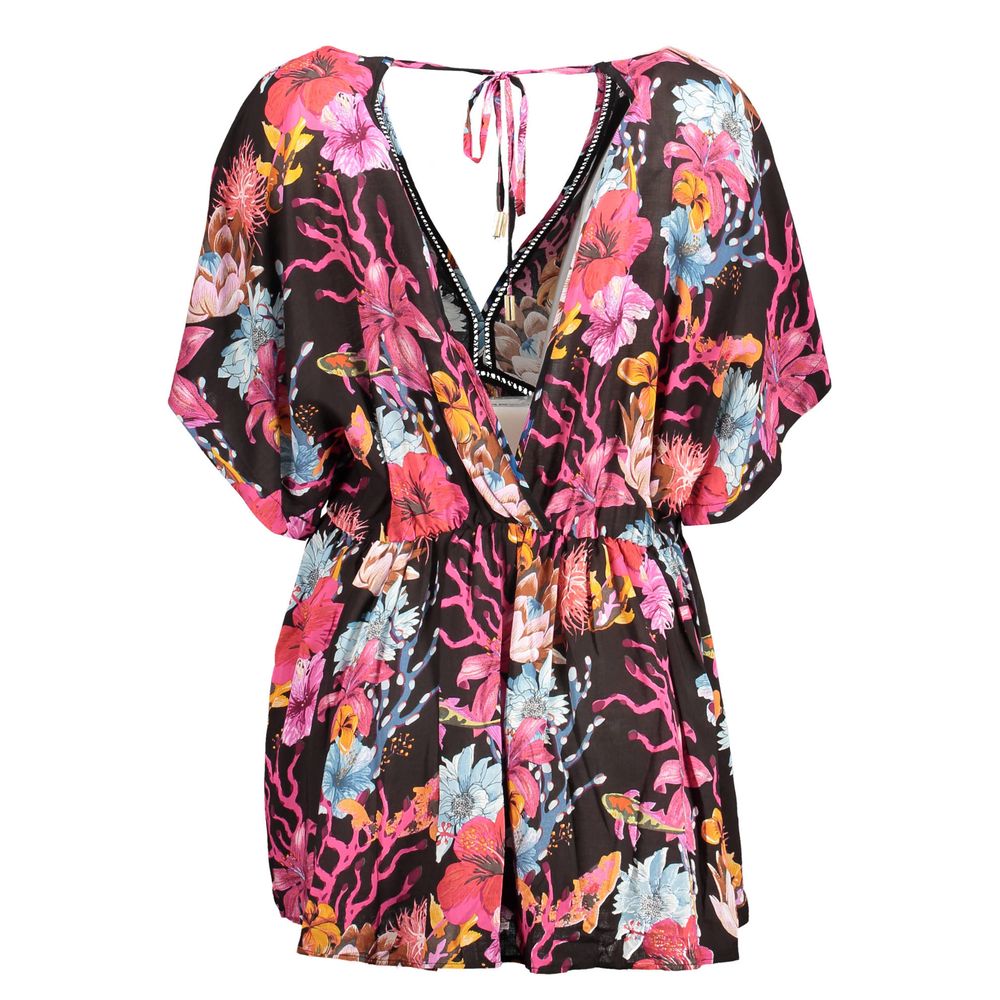 Robe Femme Viscose Noire Desigual - Modèle Élégant