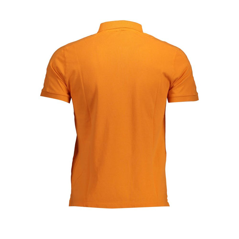 North Sails Orange Cotton Polo Shirt for Men