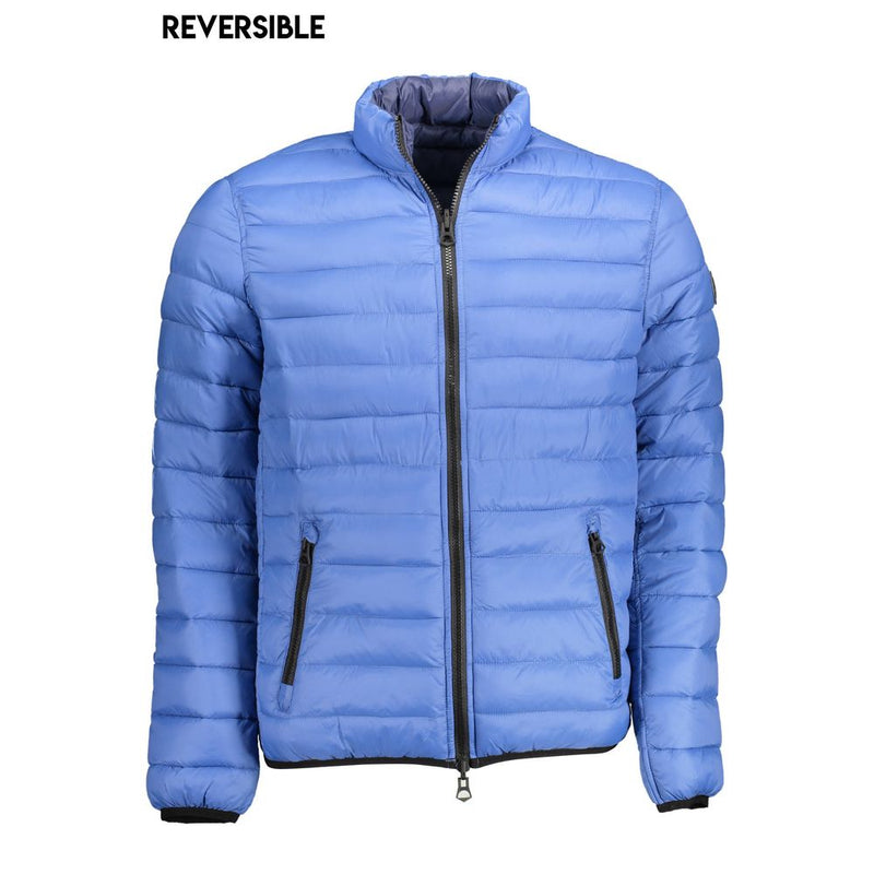 U.S. POLO ASSN. Blue Reversible Nylon Jacket for Men