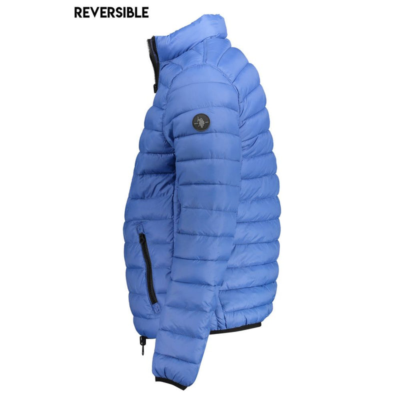 U.S. POLO ASSN. Blue Reversible Nylon Jacket for Men