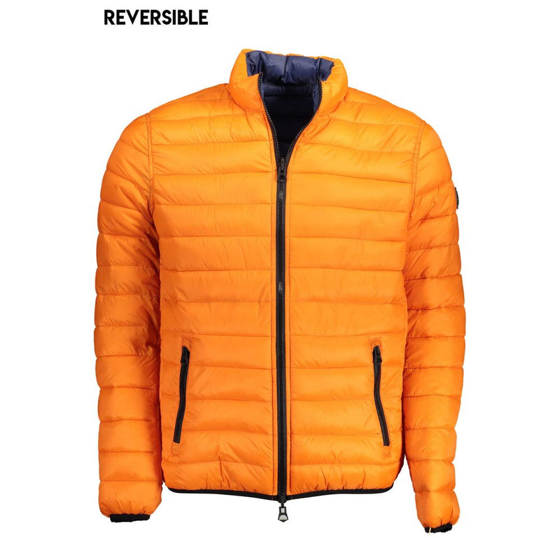 U.S. POLO ASSN. Orange Reversible Nylon Jacket & Coat