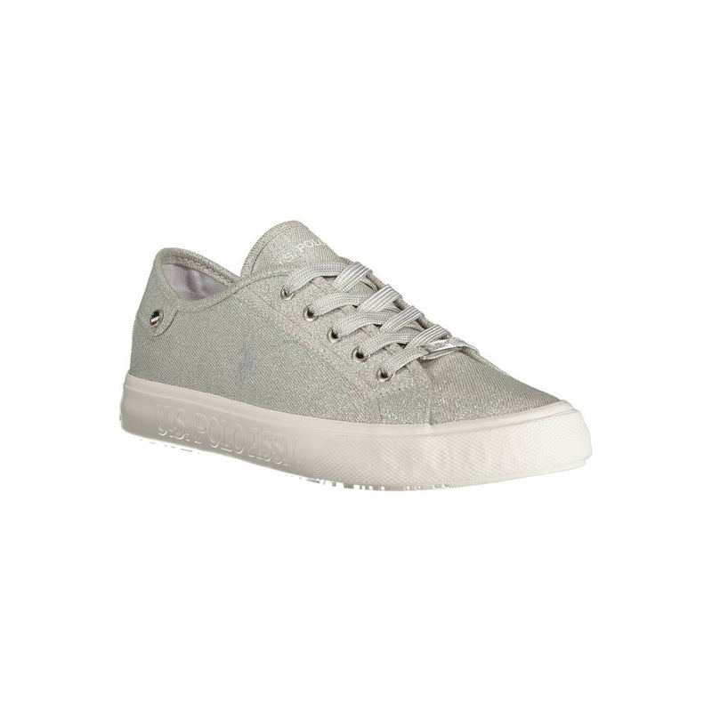 U.S. POLO ASSN. Gray Polyester Sneaker - Élégance et Confort