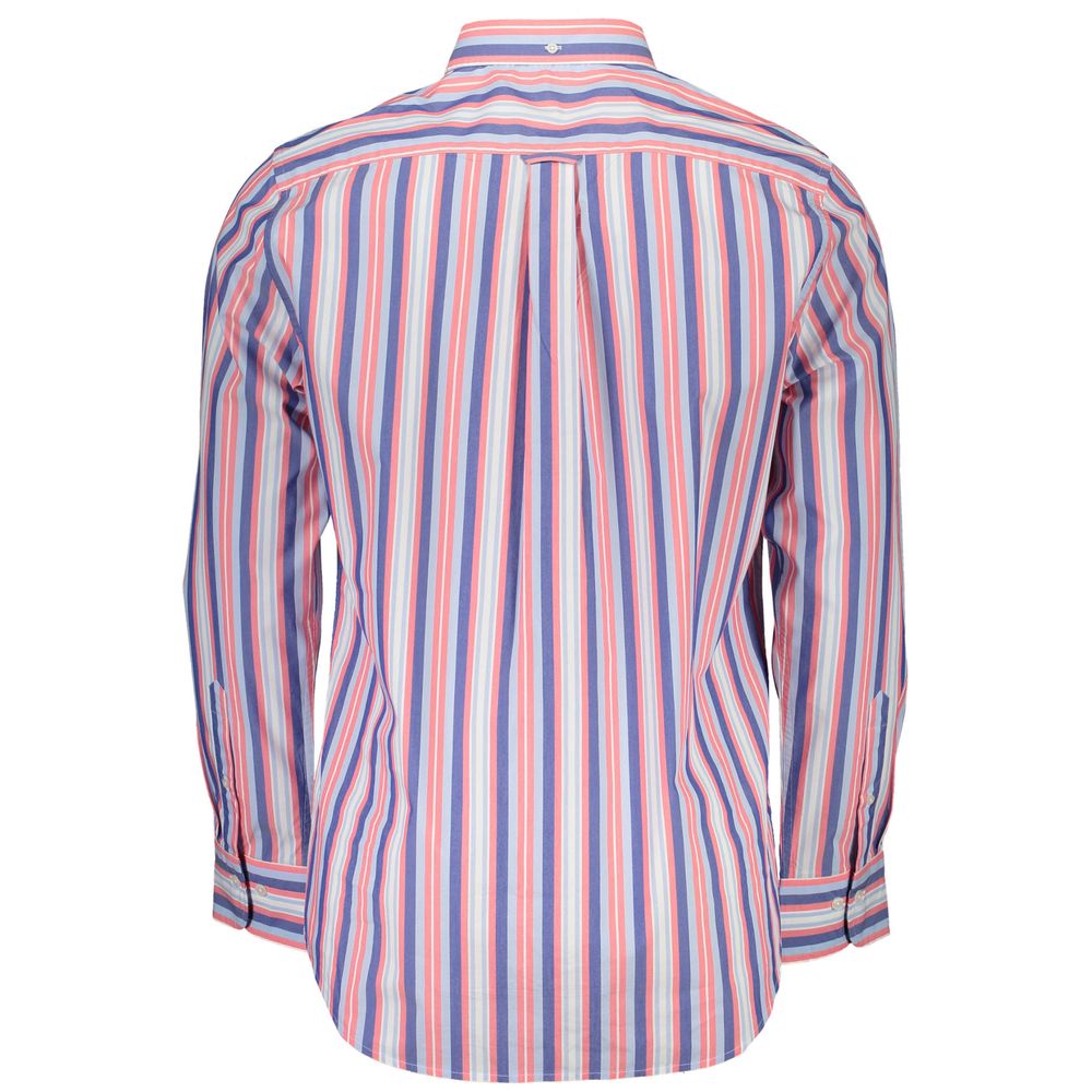 Gant Pink Cotton Shirt - Regular Fit with Button Down Collar