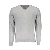 Harmont & Blaine Gray Wool Sweater - Élégance et Confort