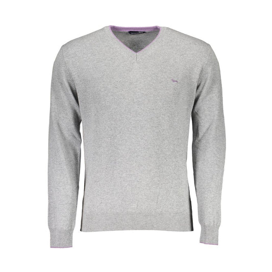 Harmont & Blaine Gray Wool Sweater
