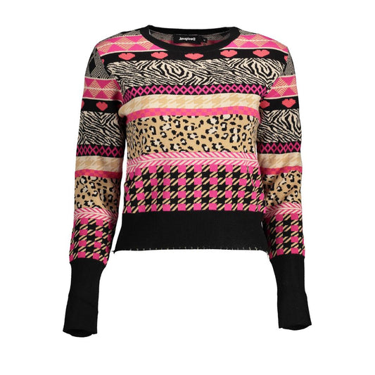 Desigual zwarte polyester trui