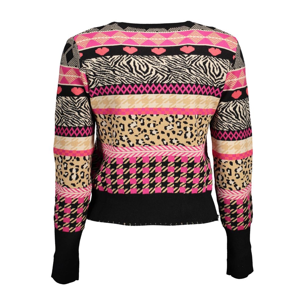 Desigual zwarte polyester trui