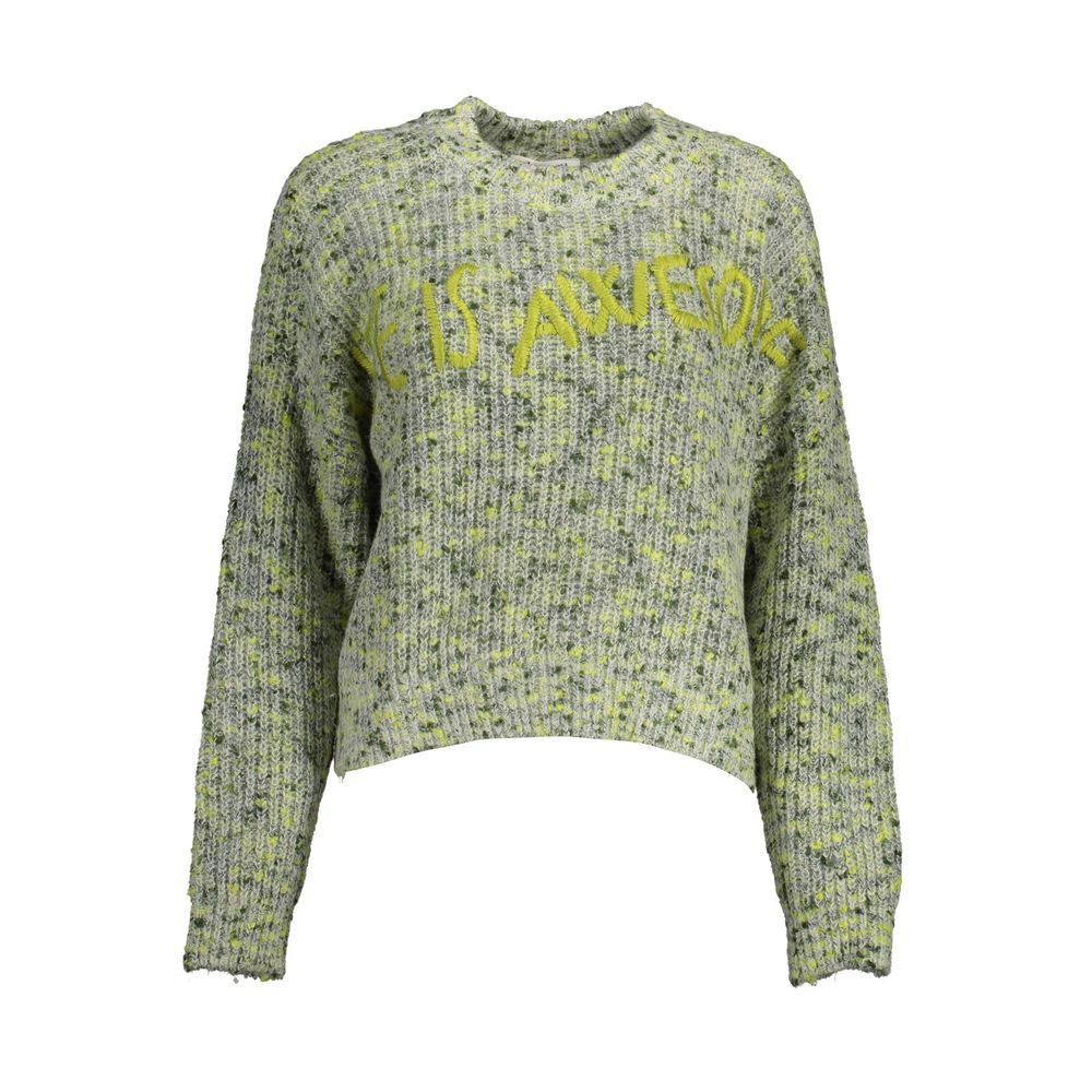 Desigual groene polyester trui