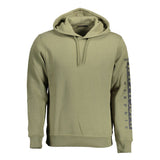 Napapijri Green Cotton Men Sweater - Casual Sophistication